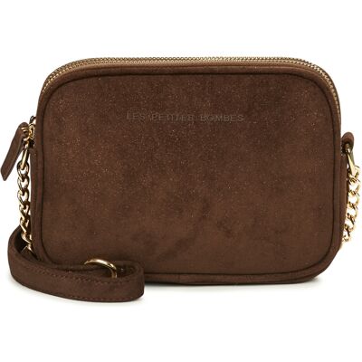 Τσάντες ώμου Les Petites Bombes ALBANE Brown One Size Τσάντες ώμου Les Petites Bombes ALBANE Brown One Size