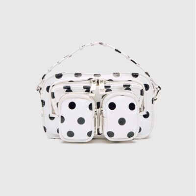 Τσάντες Χειρός Nunoo Helena Polka Άσπρο One Size Τσάντες Χειρός Nunoo Helena Polka Άσπρο One Size