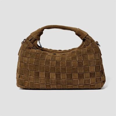 Τσάντες ώμου Nunoo Mini Dandy Braided Suede Green One Size Τσάντες ώμου Nunoo Mini Dandy Braided Suede Green One Size
