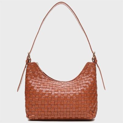 Τσάντες ώμου Nunoo Ava Braided New Zealand Brown One Size Τσάντες ώμου Nunoo Ava Braided New Zealand Brown One Size