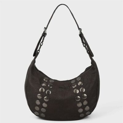 Τσάντες ώμου Nunoo Stella Small Rivet Washe Brown One Size Τσάντες ώμου Nunoo Stella Small Rivet Washe Brown One Size