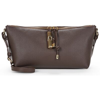Τσάντες ώμου Furla FURLA DEBBY MINI SHOULDER BAG SOFT Brown One Size Τσάντες ώμου Furla FURLA DEBBY MINI SHOULDER BAG SOFT Brown One Size
