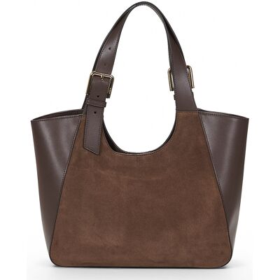 Τσάντες ώμου Furla FURLA DORA M TOTE Brown One Size Τσάντες ώμου Furla FURLA DORA M TOTE Brown One Size