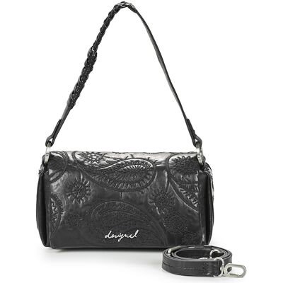 Τσάντες ώμου Desigual SIROCO NARON MINI FLAP Black One Size Τσάντες ώμου Desigual SIROCO NARON MINI FLAP Black One Size