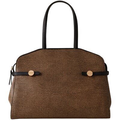 Τσάντα Borbonese 910102490193311 Beige One Size Τσάντα Borbonese 910102490193311 Beige One Size
