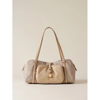 Τσάντα Borbonese 910101950189C75 Beige One Size Τσάντα Borbonese 910101950189C75 Beige One Size