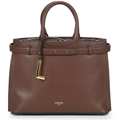 Τσάντες Χειρός Lancel FAUBOURG CARRYALL ZIP M Brown One Size Τσάντες Χειρός Lancel FAUBOURG CARRYALL ZIP M Brown One Size