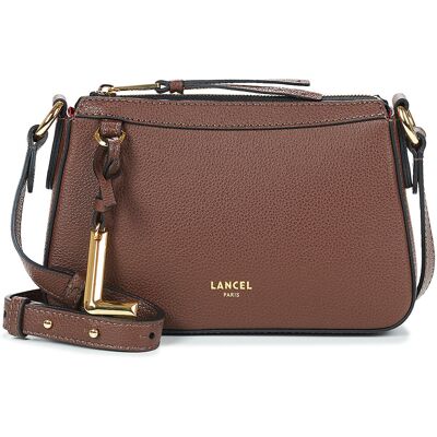 Τσάντες ώμου Lancel FAUBOURG DE LANCEL MINI ZIP BAG Brown One Size Τσάντες ώμου Lancel FAUBOURG DE LANCEL MINI ZIP BAG Brown One Size