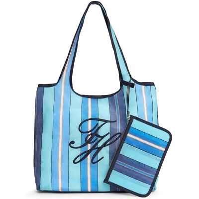 Shopping bag Tommy Hilfiger Aw0aw18397 Μπλέ One Size Shopping bag Tommy Hilfiger Aw0aw18397 Μπλέ One Size
