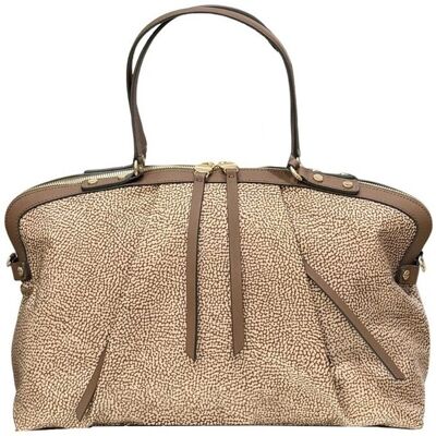 Τσάντα Borbonese 91010218AH1994 Beige One Size Τσάντα Borbonese 91010218AH1994 Beige One Size