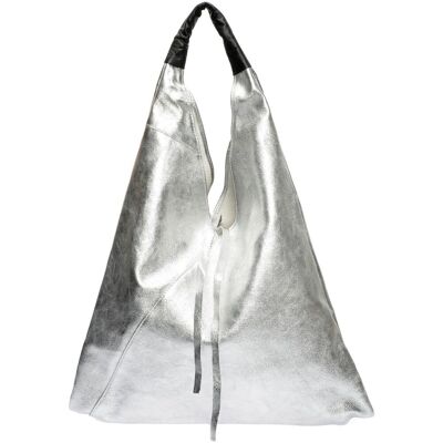 Τσάντες ώμου Isabella Rhea Shopping bag Silver One Size Τσάντες ώμου Isabella Rhea Shopping bag Silver One Size