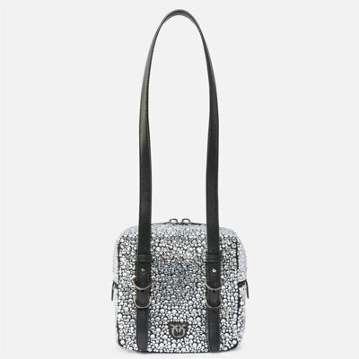Τσάντες ώμου Pinko Cubic Bag Full Silver One Size Τσάντες ώμου Pinko Cubic Bag Full Silver One Size