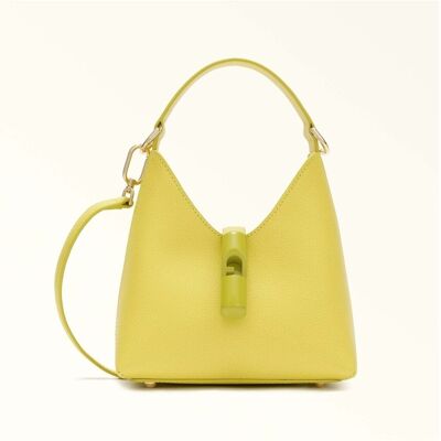 Τσάντες Χειρός Furla Irade Mini Hob Yellow One Size Τσάντες Χειρός Furla Irade Mini Hob Yellow One Size