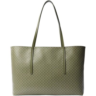 Shopping bag Calvin Klein Jeans Emblem Aop Tote W/ Pouch Beige One Size Shopping bag Calvin Klein Jeans Emblem Aop Tote W/ Pouch Beige One Size