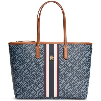 Shopping bag Tommy Hilfiger Th Monoplay Tote Stripe Le Μπλέ One Size Shopping bag Tommy Hilfiger Th Monoplay Tote Stripe Le Μπλέ One Size