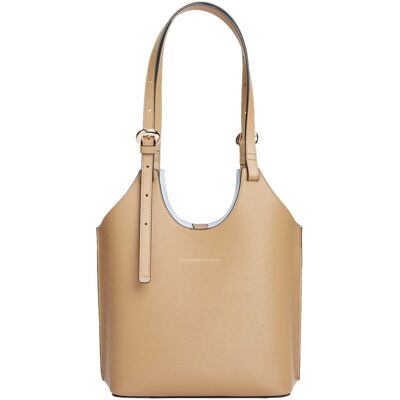Shopping bag Tommy Hilfiger Th Modern Mini Tote Beige One Size Shopping bag Tommy Hilfiger Th Modern Mini Tote Beige One Size