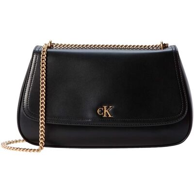 Τσάντες Χειρός Calvin Klein Jeans Ck Convertible Chain Medium Bag Black One Size Τσάντες Χειρός Calvin Klein Jeans Ck Convertible Chain Medium Bag Black One Size