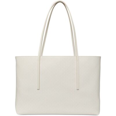 Shopping bag Calvin Klein Jeans Emblem Aop Tote W/ Pouch Άσπρο One Size Shopping bag Calvin Klein Jeans Emblem Aop Tote W/ Pouch Άσπρο One Size