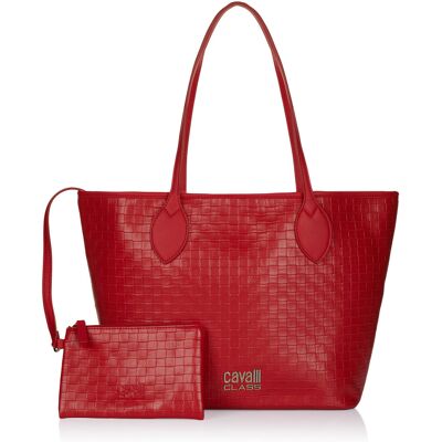 Shopping bag Roberto Cavalli - Red One Size Shopping bag Roberto Cavalli - Red One Size