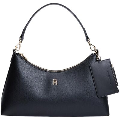 Τσάντες ώμου Tommy Hilfiger TH ICON SHOULDER BAG AW0AW18720 Black One Size Τσάντες ώμου Tommy Hilfiger TH ICON SHOULDER BAG AW0AW18720 Black One Size