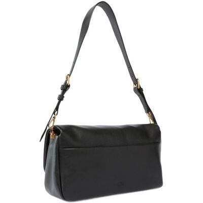 Τσάντα Pinko Click Soft Baguette Black One Size Τσάντα Pinko Click Soft Baguette Black One Size