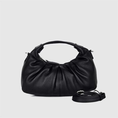 Τσάντα Nunoo 77041001nb Dandy Draped Soft Black One Size Τσάντα Nunoo 77041001nb Dandy Draped Soft Black One Size