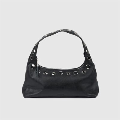 Τσάντα Nunoo 78073901nb Large Dandy Studs Mounta Black One Size Τσάντα Nunoo 78073901nb Large Dandy Studs Mounta Black One Size