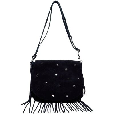 Τσάντες ώμου Nunoo 50019301nb Layla Sweetheart Black One Size Τσάντες ώμου Nunoo 50019301nb Layla Sweetheart Black One Size