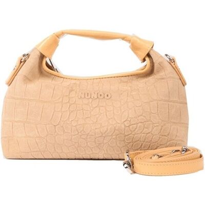 Τσάντες Χειρός Nunoo 76030152nb Mini Dandy Scale Suede Brown One Size Τσάντες Χειρός Nunoo 76030152nb Mini Dandy Scale Suede Brown One Size