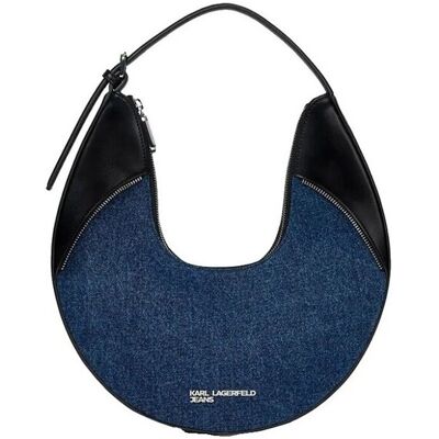 Τσάντες ώμου Karl Lagerfeld B3w30197 Klj Rebel Hobo Bag Denim Μπλέ One Size Τσάντες ώμου Karl Lagerfeld B3w30197 Klj Rebel Hobo Bag Denim Μπλέ One Size