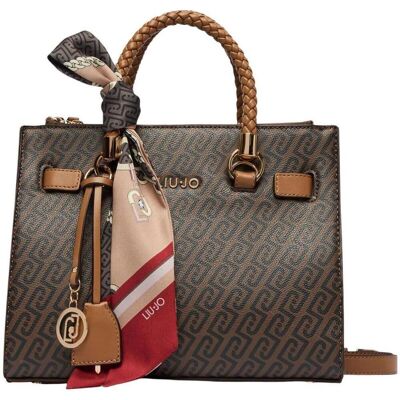 Τσάντα Liu Jo BOSTON BAG AF6069 E1137 Brown One Size Τσάντα Liu Jo BOSTON BAG AF6069 E1137 Brown One Size