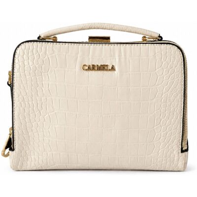 Τσάντες Χειρός Carmela 186099 Beige One Size Τσάντες Χειρός Carmela 186099 Beige One Size