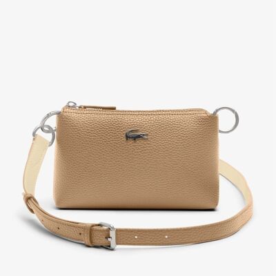 Τσάντες ώμου Lacoste Nf5496aa Crossover Bag Beige One Size Τσάντες ώμου Lacoste Nf5496aa Crossover Bag Beige One Size