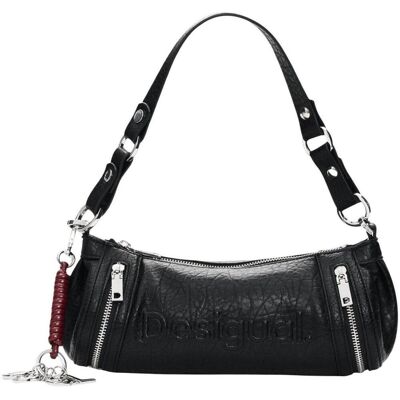 Τσάντα Desigual BAG_HALF LOGO ZARAUZ NF B 26WAXP99 Black One Size Τσάντα Desigual BAG_HALF LOGO ZARAUZ NF B 26WAXP99 Black One Size