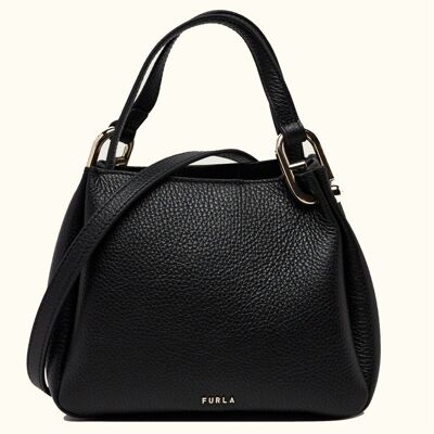 Τσάντα Furla We00907 Hsf000 Nuvola Mini Tote Black One Size Τσάντα Furla We00907 Hsf000 Nuvola Mini Tote Black One Size