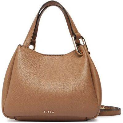 Τσάντα Furla We00907 Hsf000 Nuvola Mini Tote Brown One Size Τσάντα Furla We00907 Hsf000 Nuvola Mini Tote Brown One Size