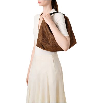 Τσάντα Borbonese 910102060195264 Brown One Size Τσάντα Borbonese 910102060195264 Brown One Size