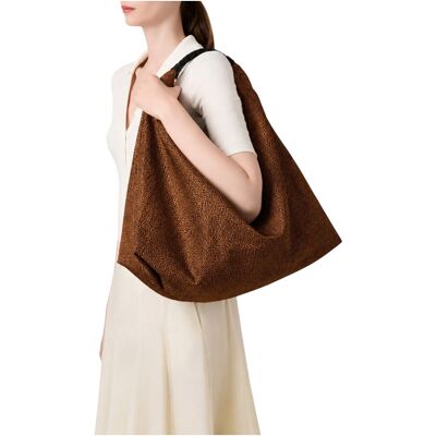 Τσάντα Borbonese 910102070195264 Brown One Size Τσάντα Borbonese 910102070195264 Brown One Size