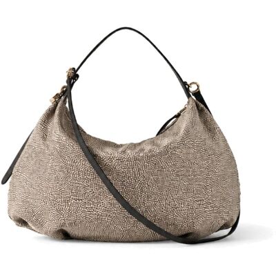 Τσάντα Borbonese 91010365AH1X11 Beige One Size Τσάντα Borbonese 91010365AH1X11 Beige One Size