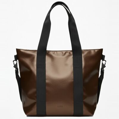 Τσάντα Rains Tote Bag Mini W3 Brown One Size Τσάντα Rains Tote Bag Mini W3 Brown One Size