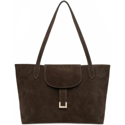 Τσάντα NeroGiardini Velour Brown One Size Τσάντα NeroGiardini Velour Brown One Size