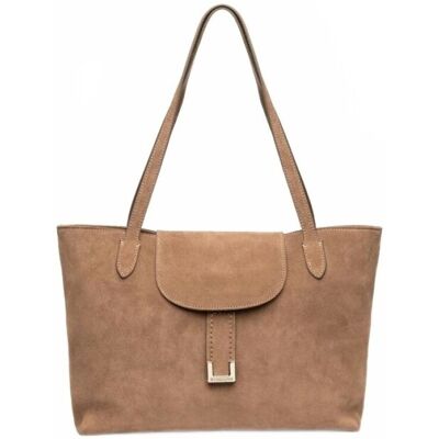 Τσάντα NeroGiardini Velour Brown One Size Τσάντα NeroGiardini Velour Brown One Size