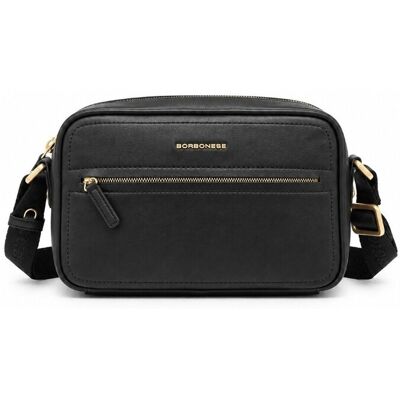 Τσάντα Borbonese 91010343F29100 Black One Size Τσάντα Borbonese 91010343F29100 Black One Size