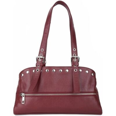 Τσάντα Nunoo 50063902nb Hazel Studs Mountain Bordeaux One Size Τσάντα Nunoo 50063902nb Hazel Studs Mountain Bordeaux One Size