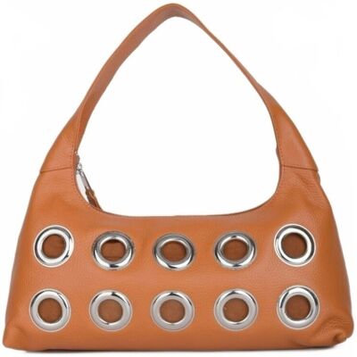 Τσάντα Nunoo 78101039nb Large Dandy Eyelet Soft Orange One Size Τσάντα Nunoo 78101039nb Large Dandy Eyelet Soft Orange One Size