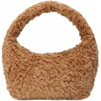 Τσάντα Nunoo 81893239nb Small Agnes Teddy Brown One Size Τσάντα Nunoo 81893239nb Small Agnes Teddy Brown One Size