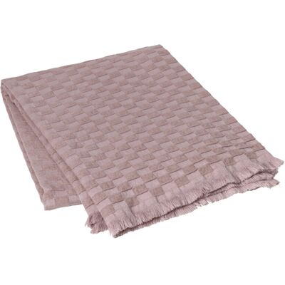 Ριχτάρια Broste Copenhagen LINO Ροζ 130x180 cm Ριχτάρια Broste Copenhagen LINO Ροζ 130x180 cm