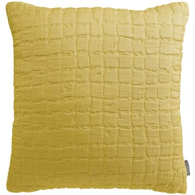 Μαξιλαροθήκες Vivaraise STONEWASH SWAMI Yellow 45x45 cm Μαξιλαροθήκες Vivaraise STONEWASH SWAMI Yellow 45x45 cm
