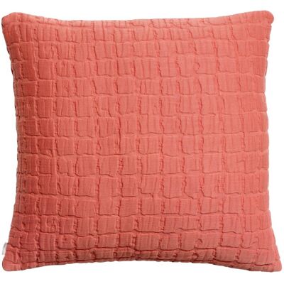 Πάνασχεση μαξιλαριού ροζ Swami stonewashed - 45x45 cm Πάνασχεση μαξιλαριού ροζ Swami stonewashed - 45x45 cm