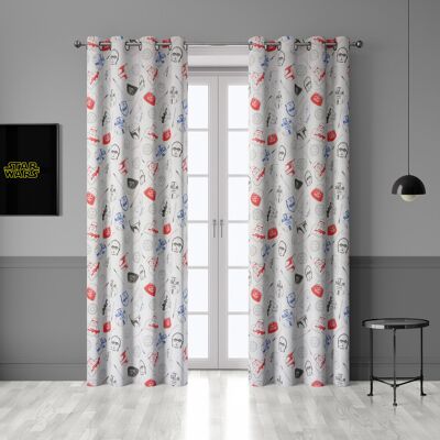 Κουρτίνες, περσίδες Disney STAR WARS Multicolour 140x280 cm Κουρτίνες, περσίδες Disney STAR WARS Multicolour 140x280 cm